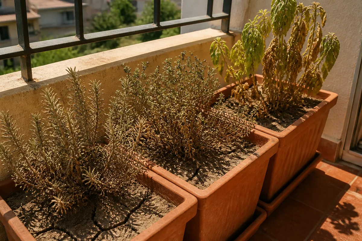 balcon însorit vară plante aromatice greșeli