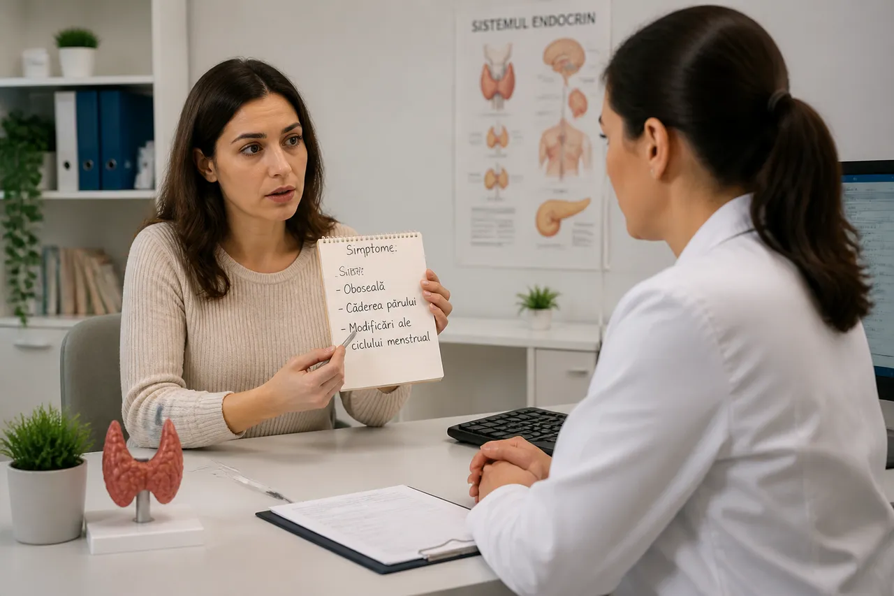 consult endocrinologic pentru simptome tiroidiene